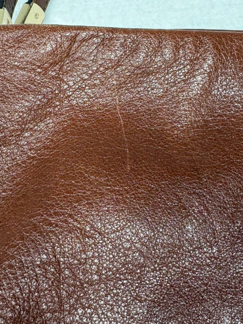 COACH Chestnut Leather Madison Phoebe Triple Compartment Shoulder Hobo Chic Bag - Picture 13 of 14